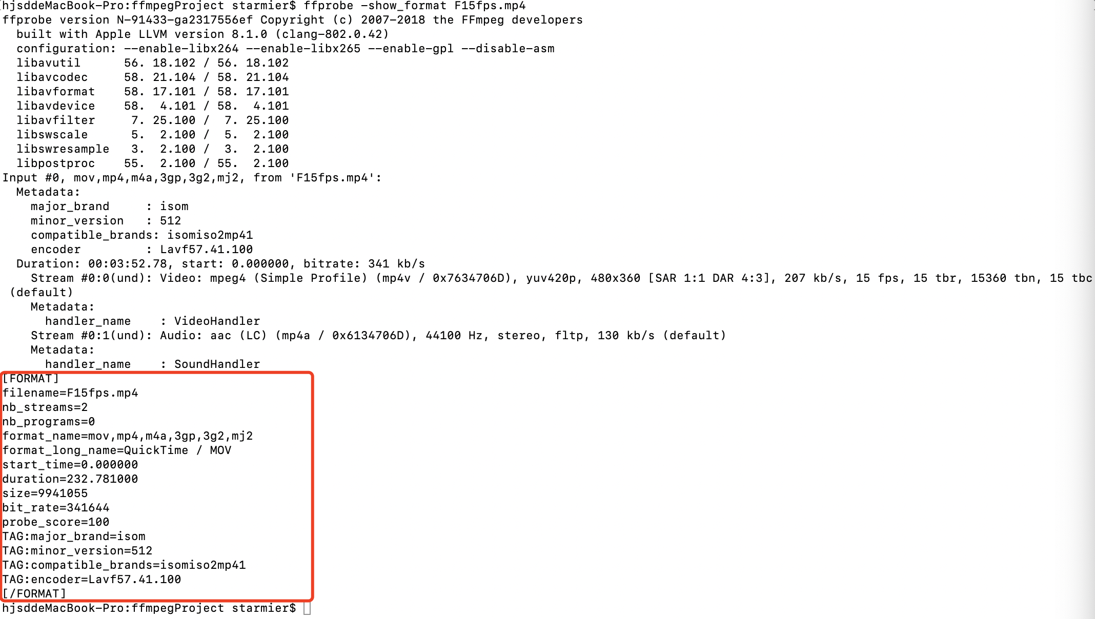ffmpeg系列之ffprobe 查看媒体信息_ffmpeg 获取 mp4 信息 c-CSDN博客