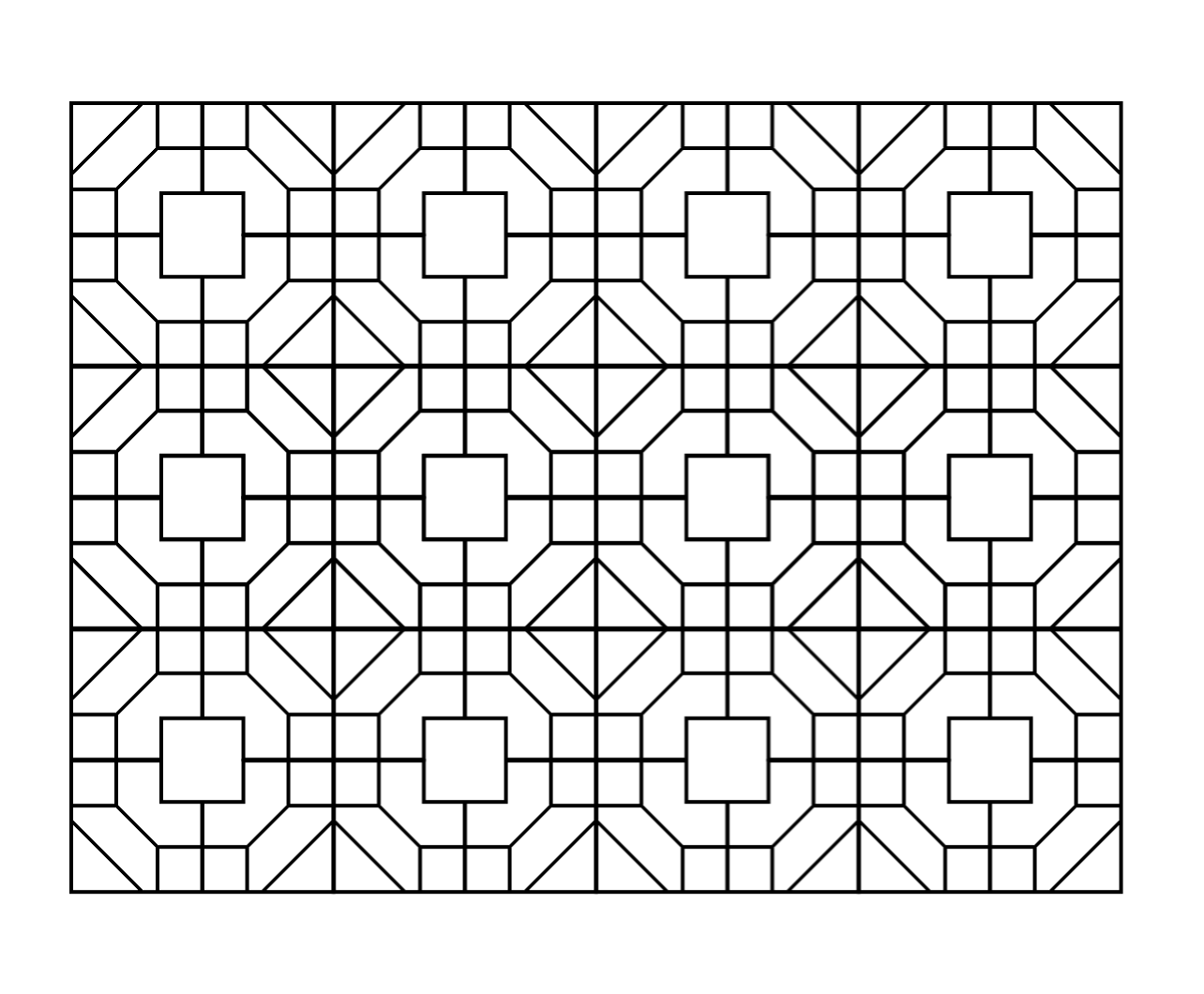 Chinese window lattice
