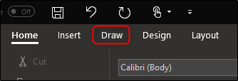 draw tab