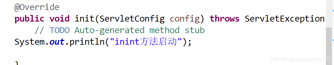 init方法
