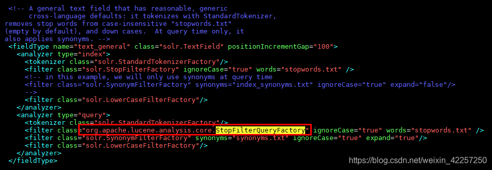 org.apache.lucene.analysis.core.StopFilterQueryFactory