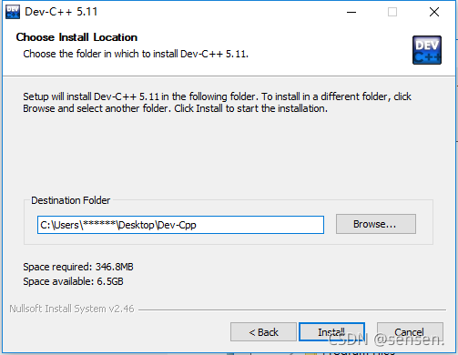 安装DEV-C++5.11（无捆绑）_devc++5.11-CSDN博客