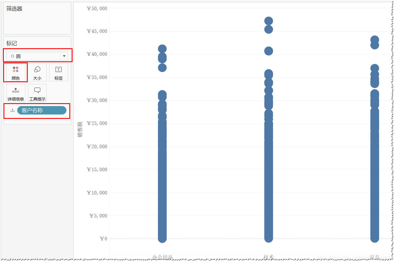 图：调整视图详细级别示例