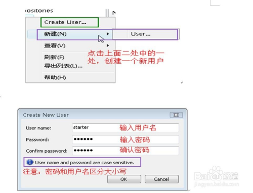 如何对VisualSVN Server进行配置及其使用方法