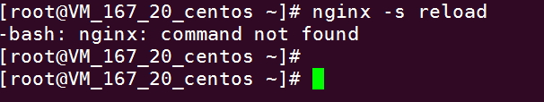 找不到nginx