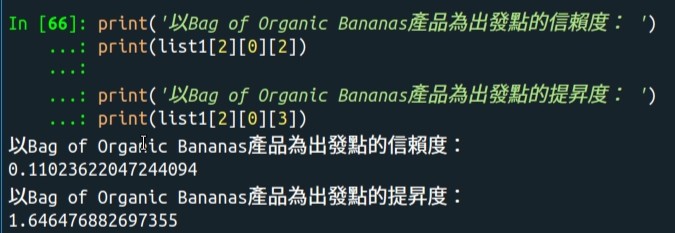 以Bag of Organic Bananas產品為出發點的信賴度與提昇度