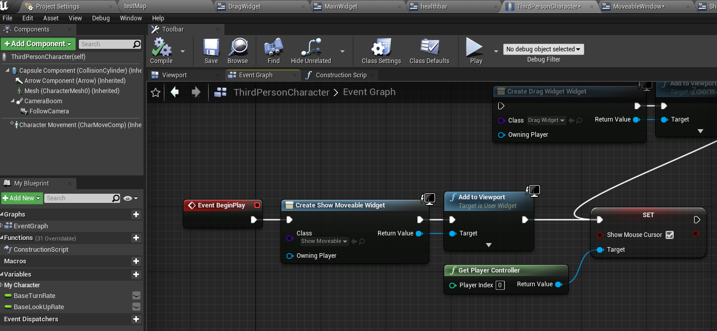 UE4运行时鼠标拖动UI_ue4实现鼠标拖拽ui-CSDN博客