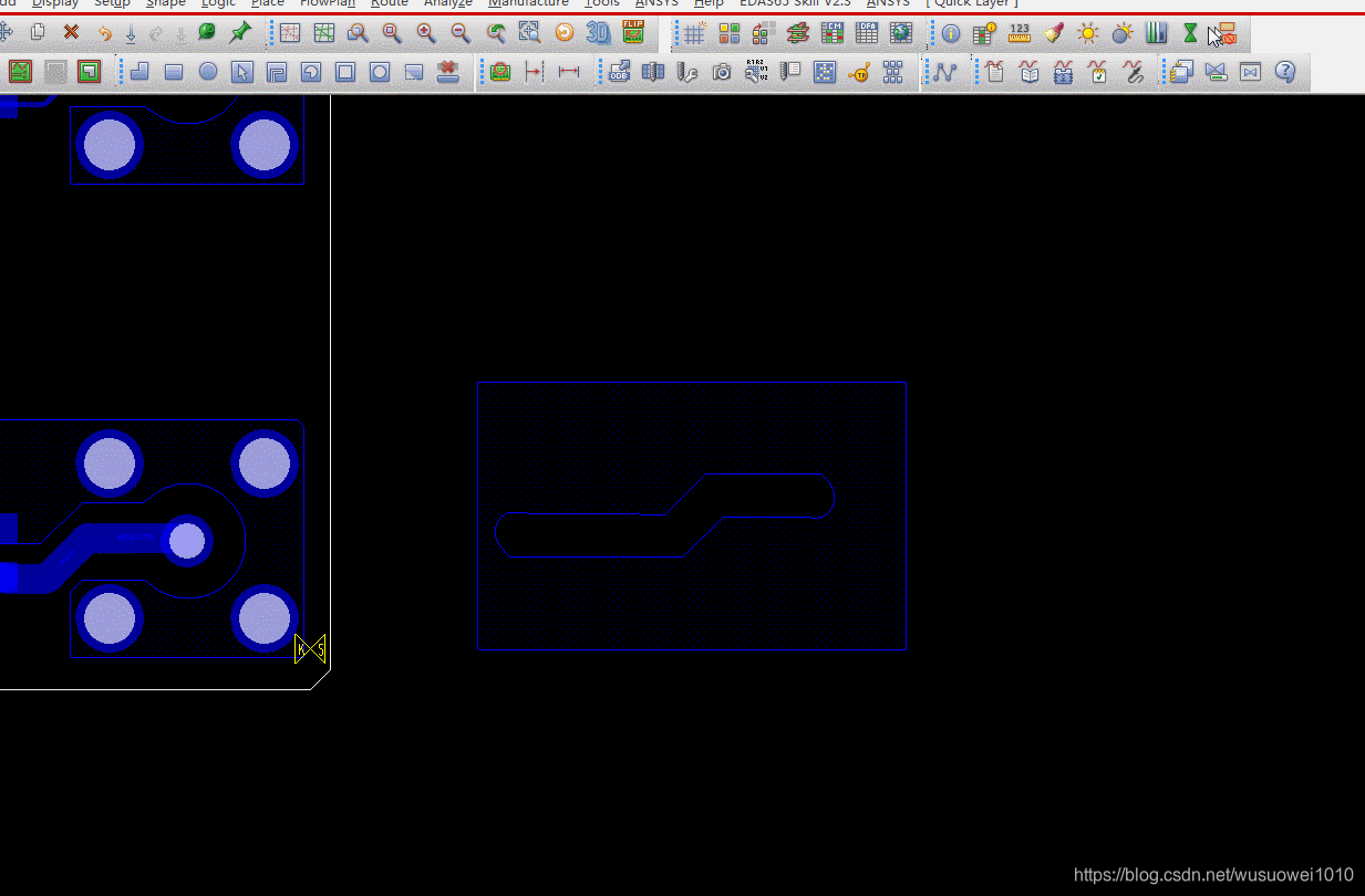 ALLEGRO小技巧—动图教你不规则线挖地处理!
