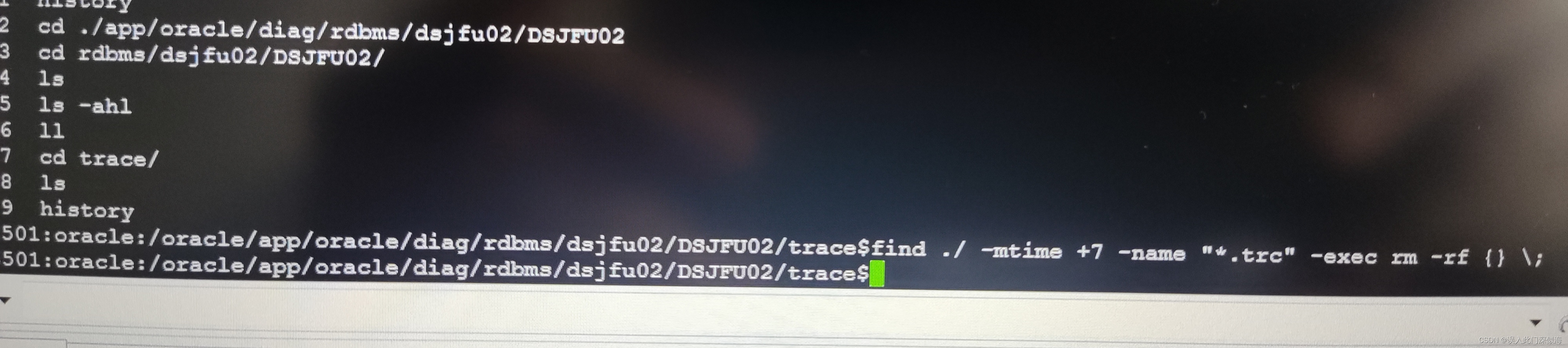 oracle清空日志文件_oracle 清理diag-CSDN博客