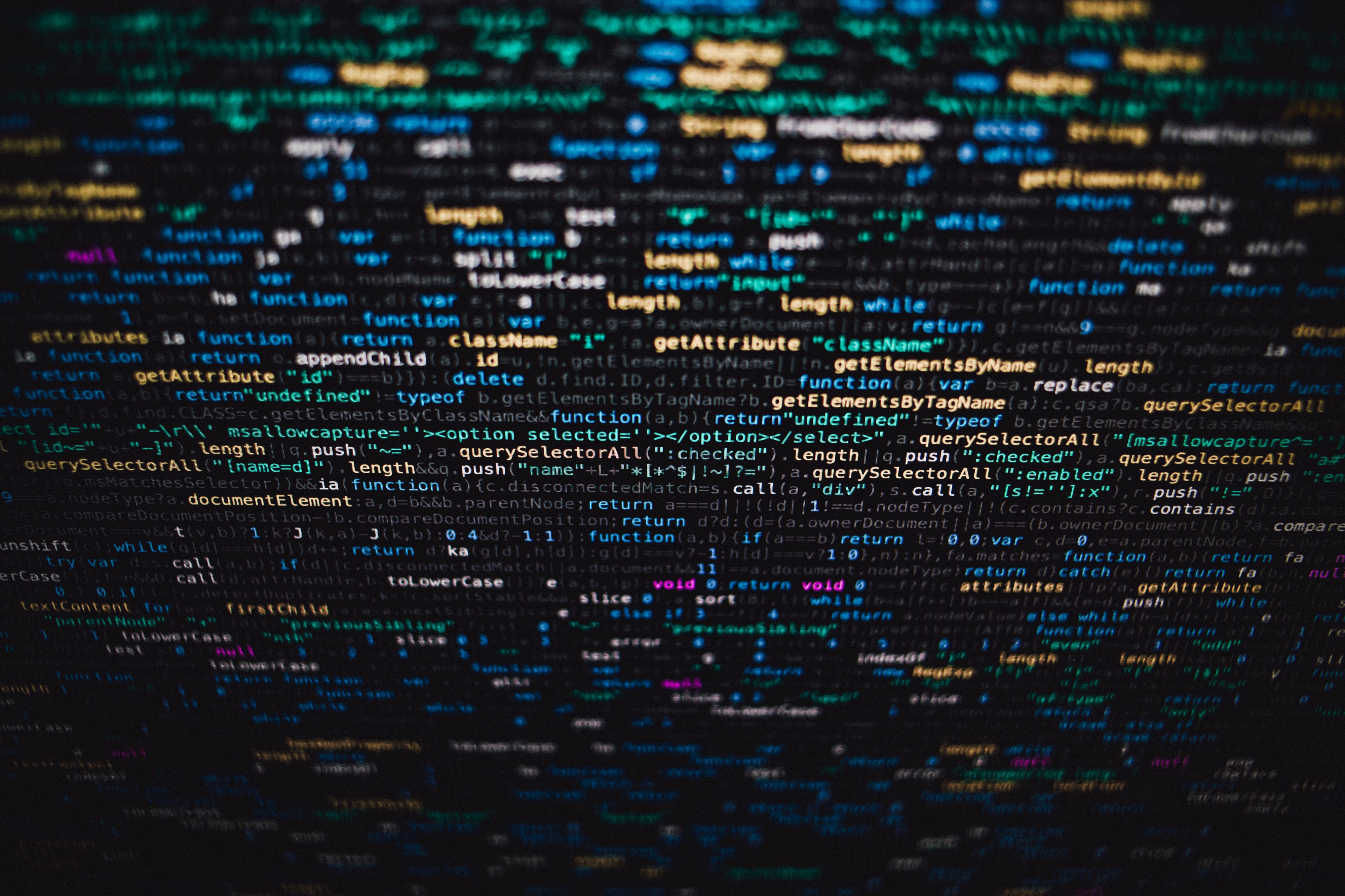 Computer with display of data — Photo by Markus Spiske on Unsplash