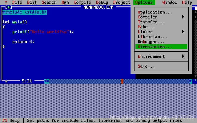 【C/C++】在Dosbox安装和体验Turbo C++ 3.0-CSDN博客