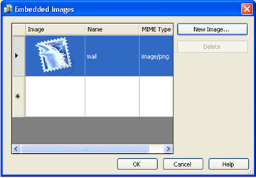 embedded images