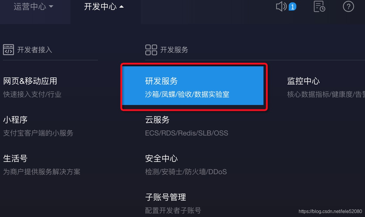 研发服务-沙箱环境