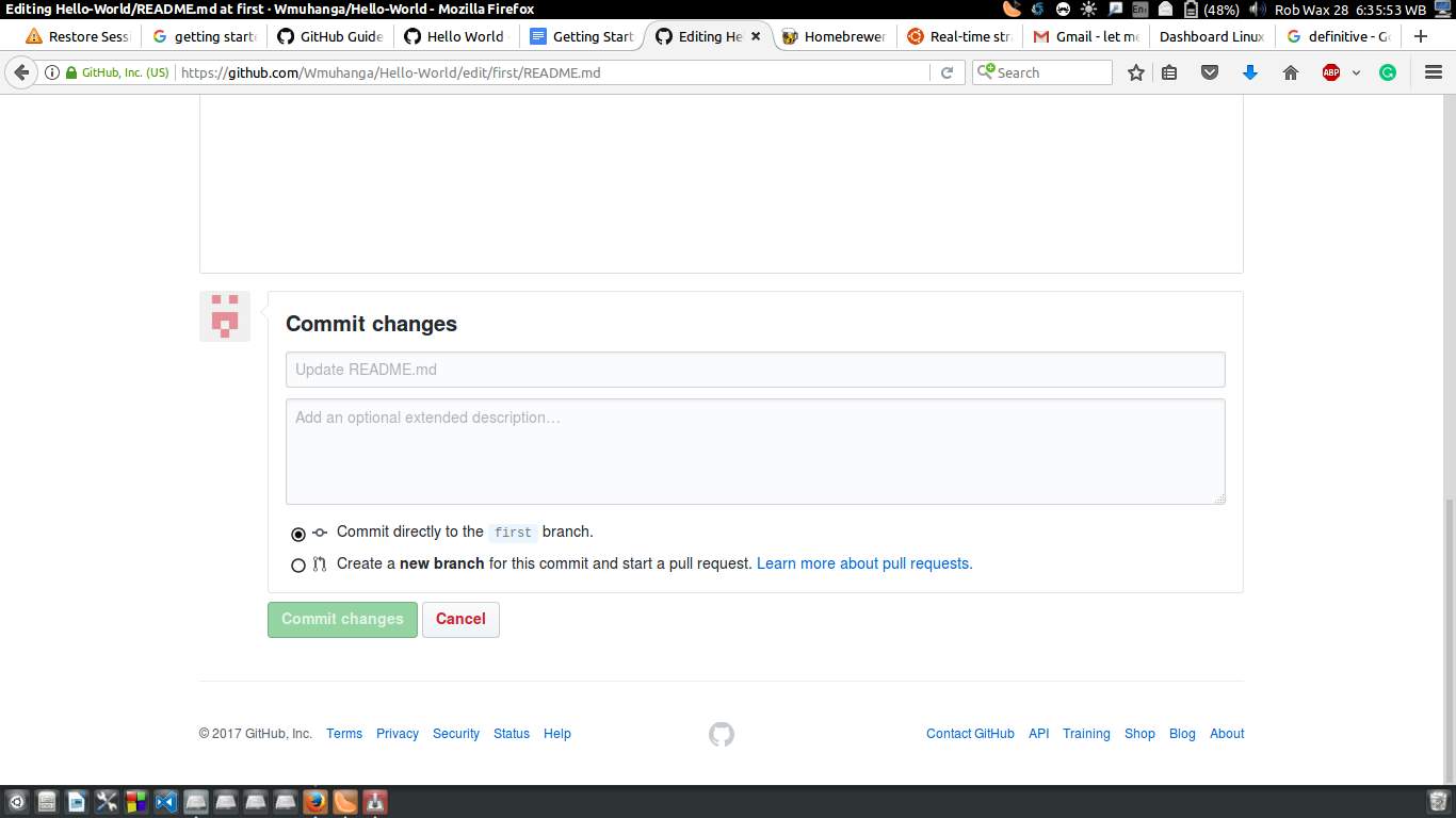 GitHub 快速入门GitHub 快速入门