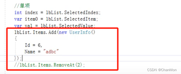 C# WinForm —— 12 ListBox绑定数据_winform listview绑定数据-CSDN博客