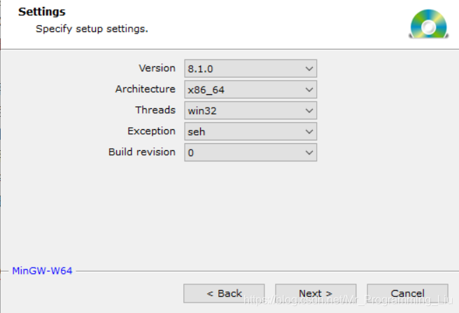 安装MinGW编译器