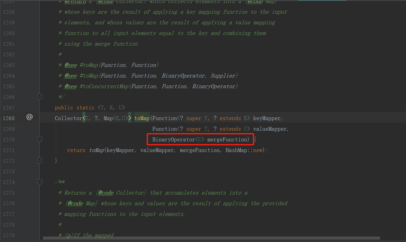详细解决java中的Collectors.toMap引起的java.lang.IllegalStateException: Duplicate ...