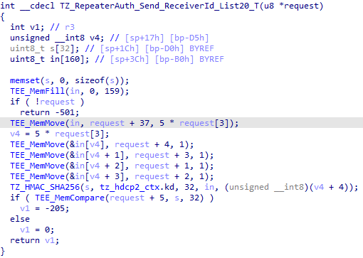 反编译的TZ_RepeaterAuth_Send_ReceiverId_List20_T函数: