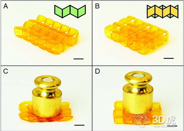 研究人员开发出3D打印可扩展折纸结构 可用于工程应用