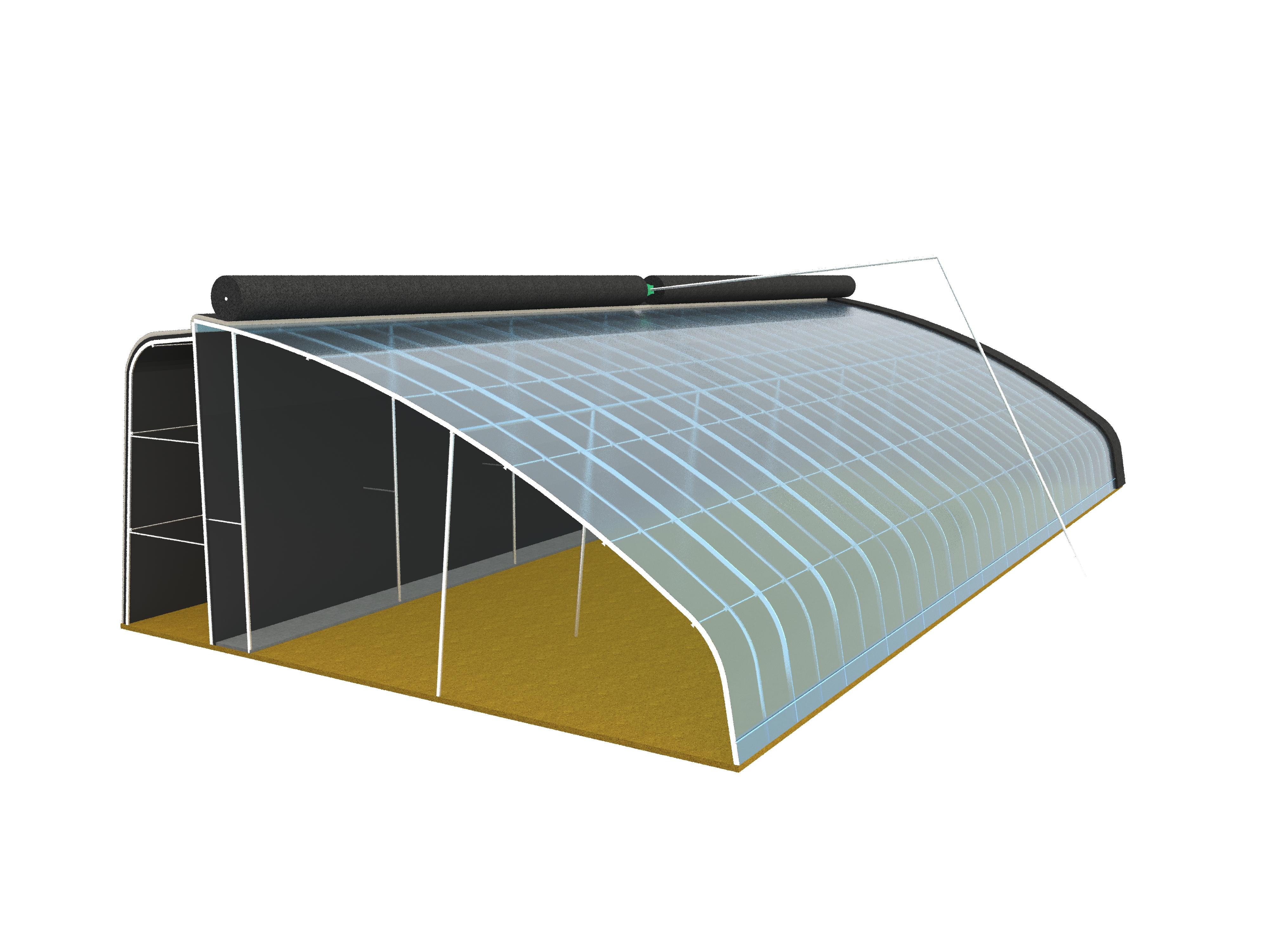 北方严寒地区冬季也可正常进行农业生产温室大棚