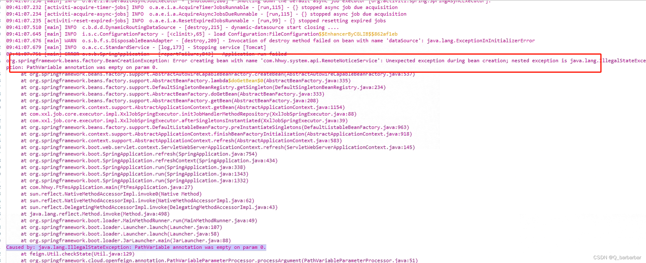 pathvariable annotation was empty on param 0 .. and... 服务器启动包提示 PathVariable annotation was empty on param 0-CSDN博客