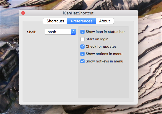 icanhazshortcut-preferences