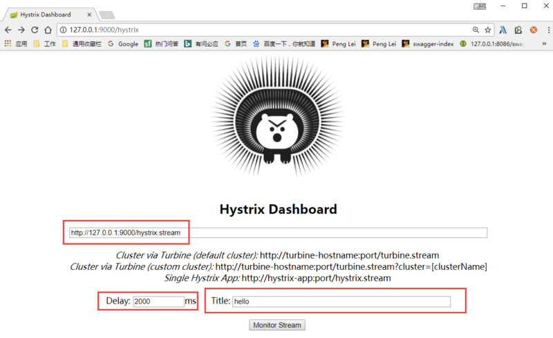 Hystrix Dashboard