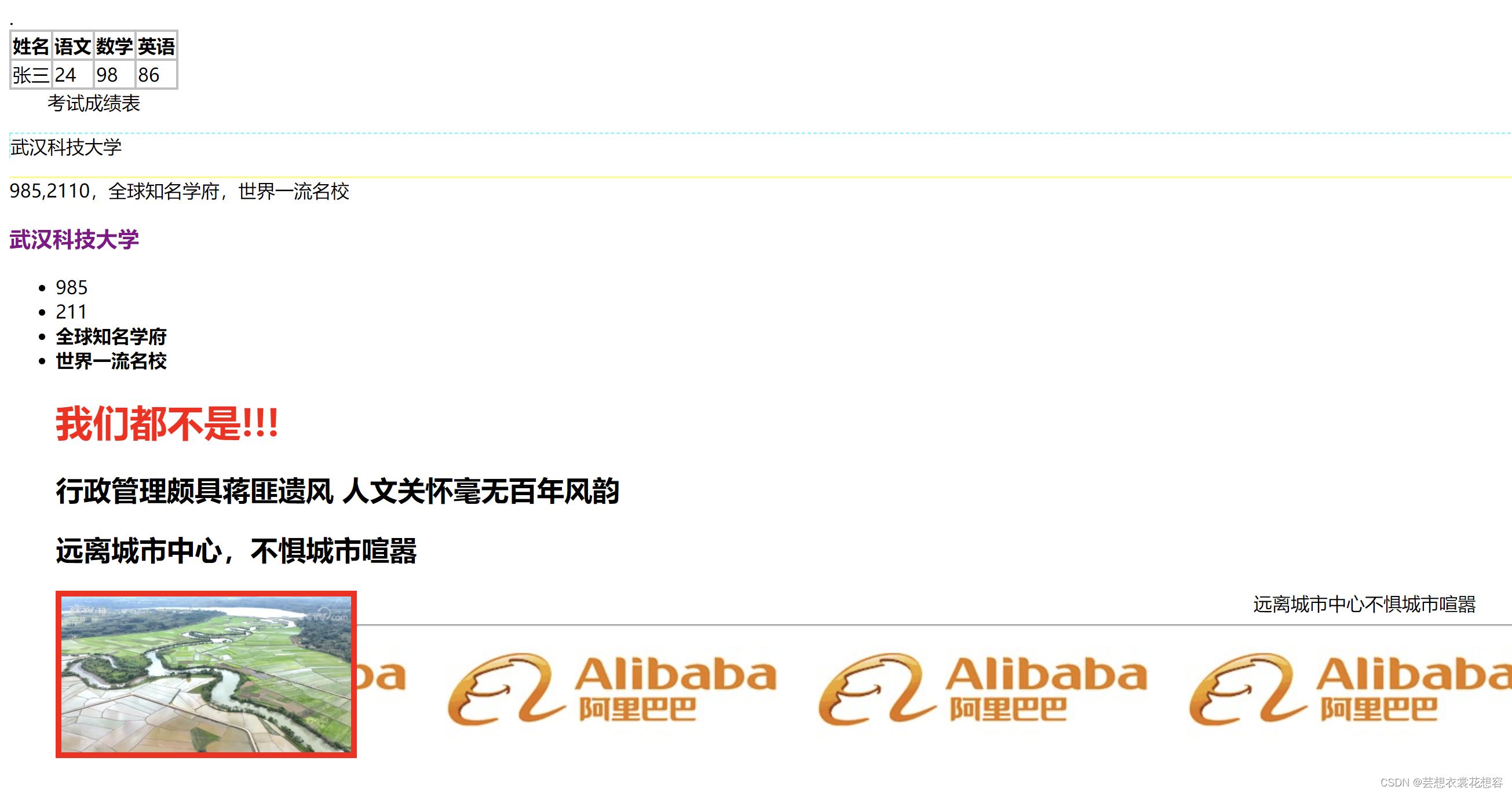 CSS基础样式:图片、列表、表格、背景与超链接,-CSDN博客