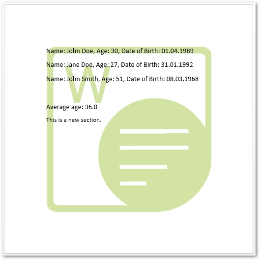 Word处理控件Aspose.Words功能演示：使用 Java 为 Word 文档添加水印