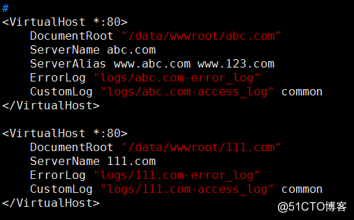 Apache和PHP结合 Apache默认虚拟主机