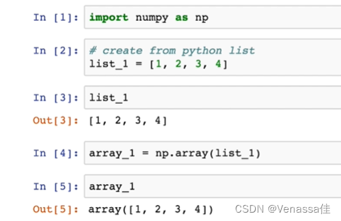 Python numpy - 数组的创建与访问_numpy_上好佳Vanessa-2048 AI社区