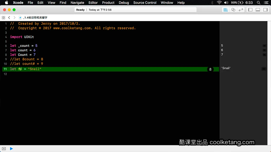 Swift4互动教程