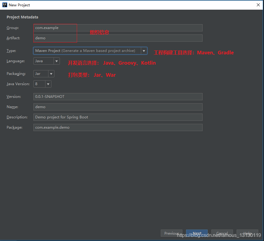 Project Metadata