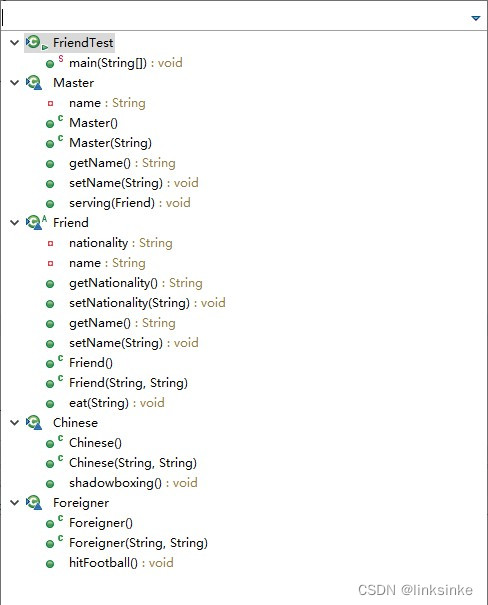 Java Friend Page Java面向对象案例之招待朋友Friend(2)_java friend-CSDN博客