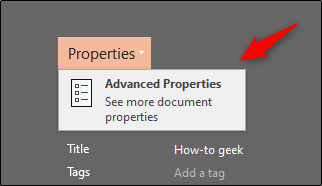 select properties