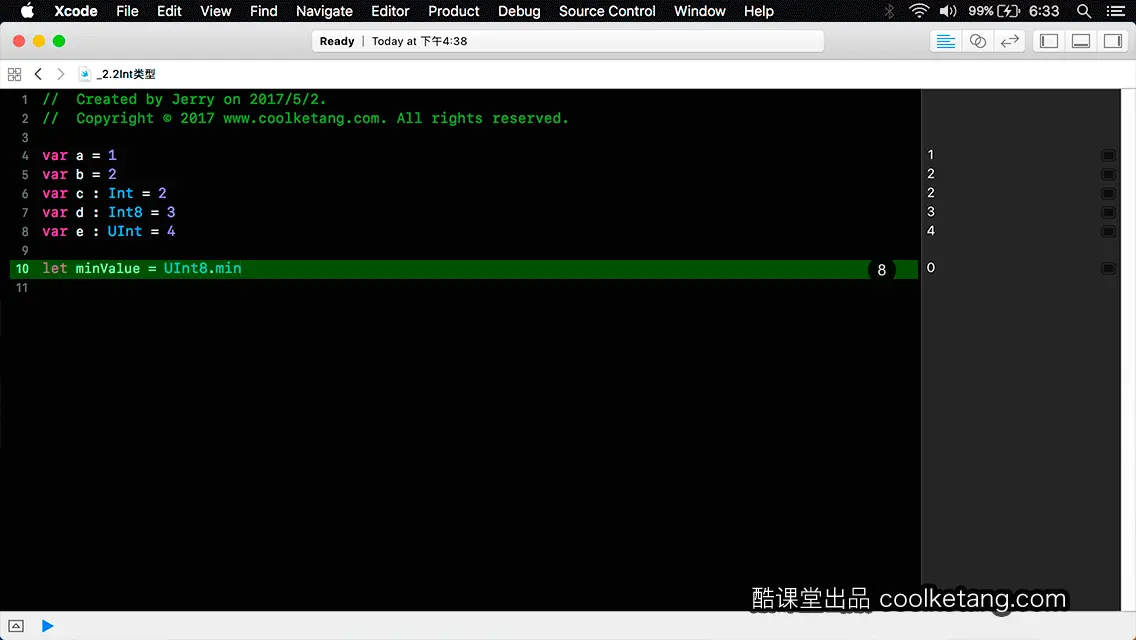 Swift4互动教程