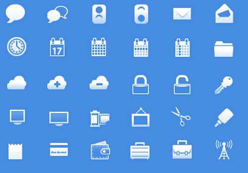 iPhone应用程序免费工具栏图标字形移动uitabbar