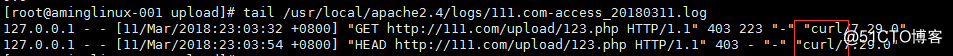 禁止解析某目录的php，限制访问user_agent,php相关配置