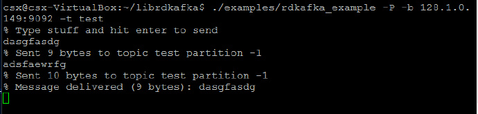 kafka环境搭建及librdkafka测试 kafka环境搭建及librdkafka测试