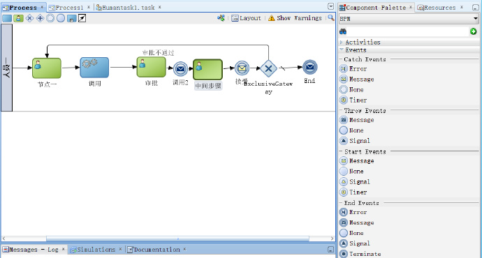 图解oracle <wbr>BPM入门 <wbr>工作流/子流程调用