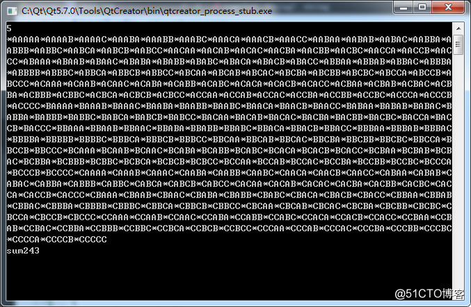 <Qt/C++>排列组合简易求法。。