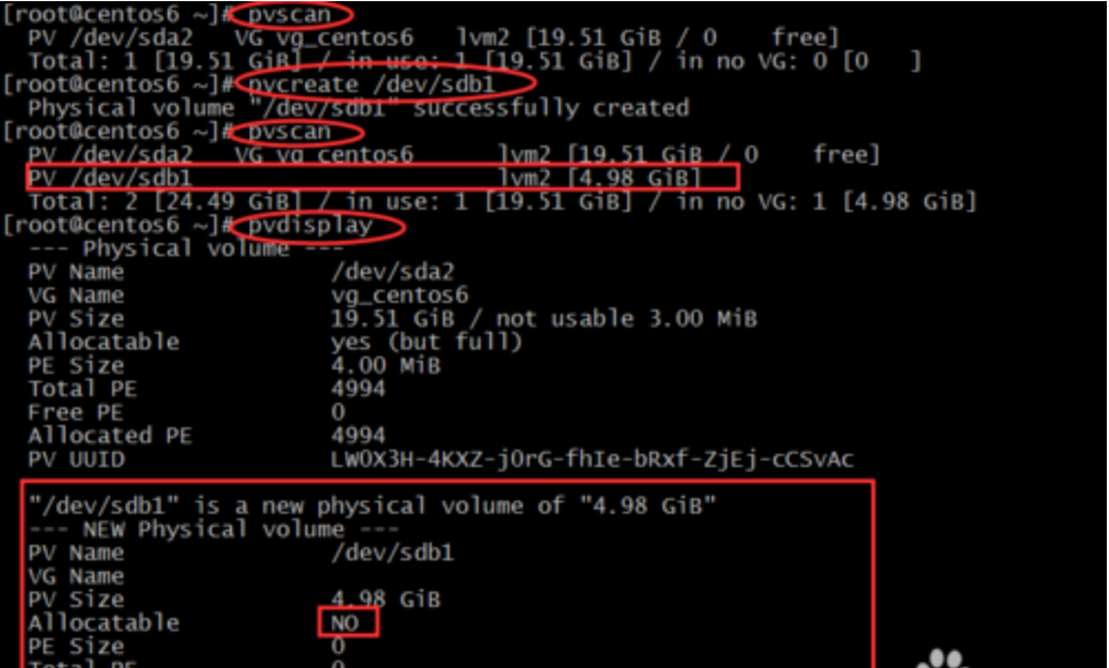 linux磁盘挂载和扩容。_磁盘挂载_12