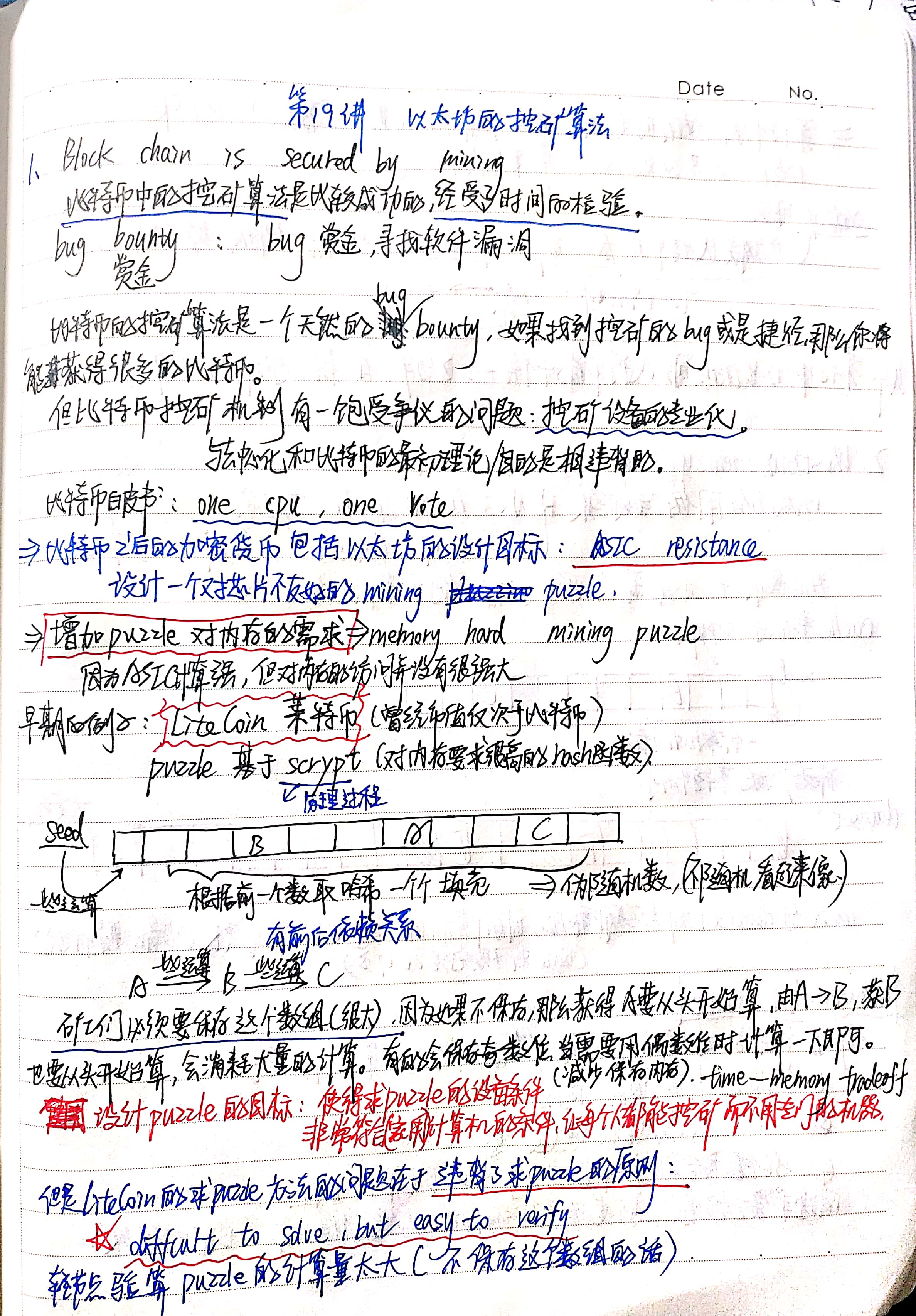 北大肖臻-第19讲-以太坊的挖矿算法-CSDN博客