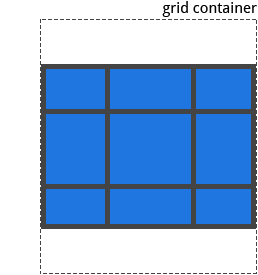 Example of align-content set to center