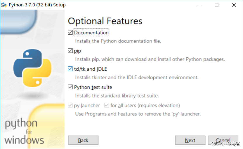 windows上安装python3.7教程以及环境变量配置