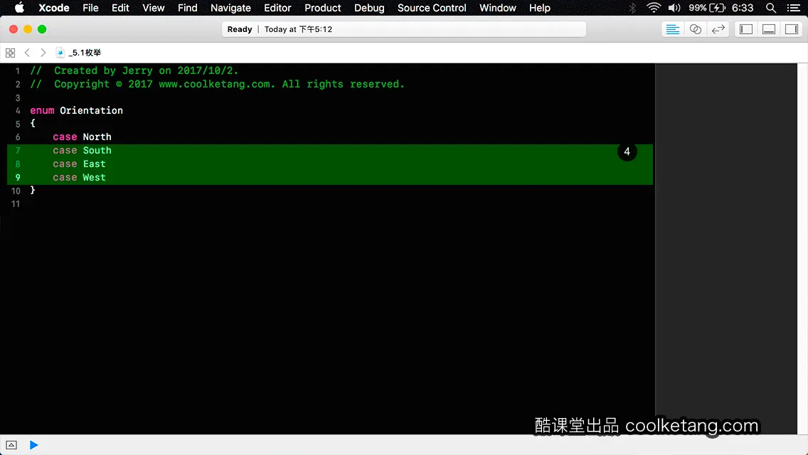 Swift4互动教程