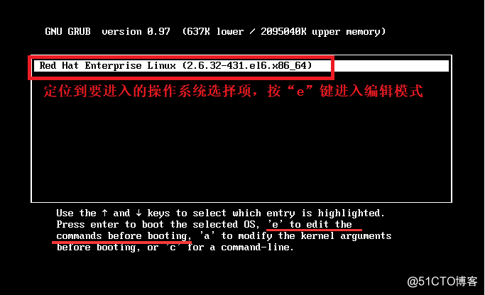 Redhat6修改root密码