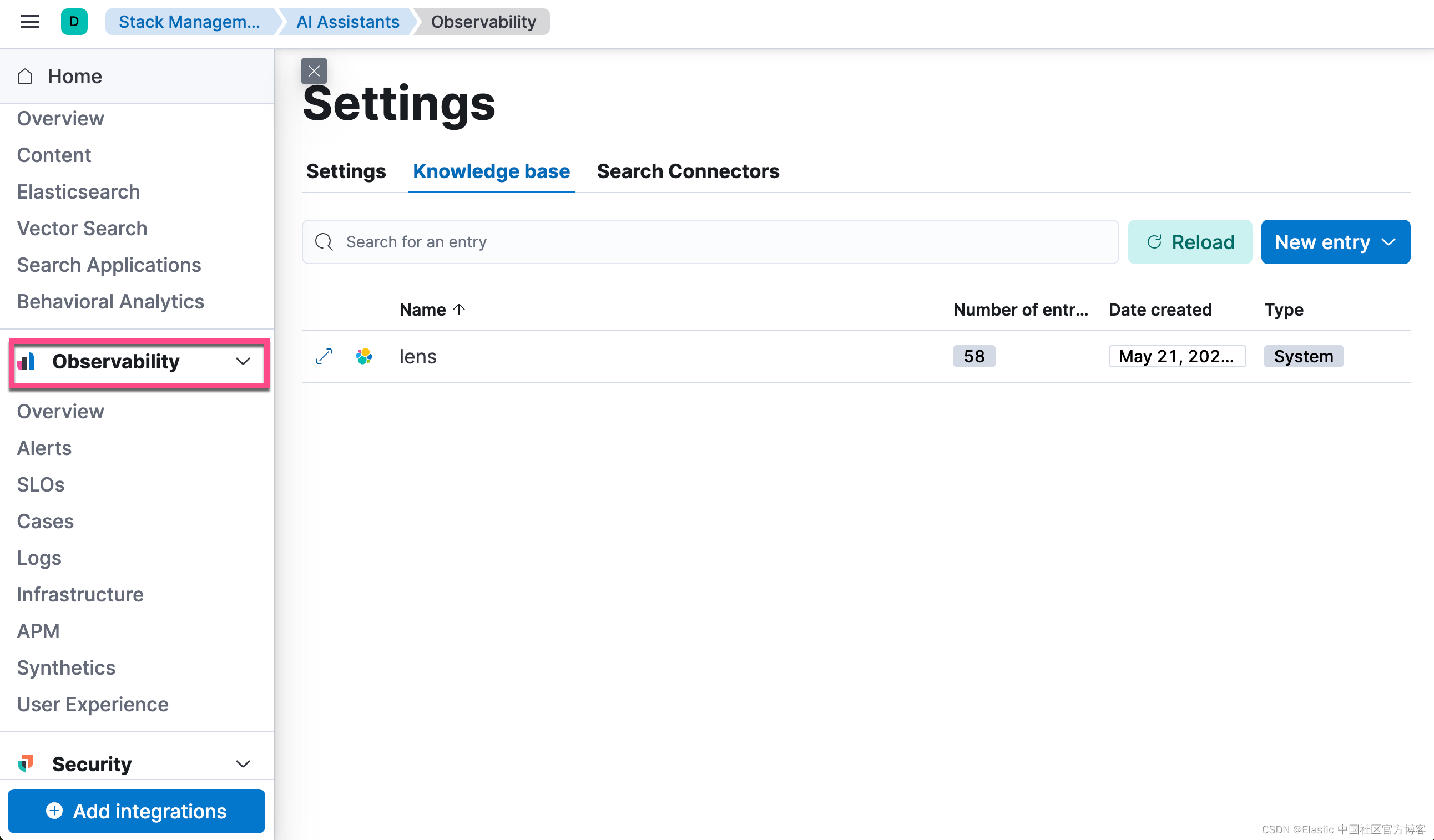 使用 Elastic AI assistant for Observability 来分析日志_elastic日志怎么加入ai分析-CSDN博客