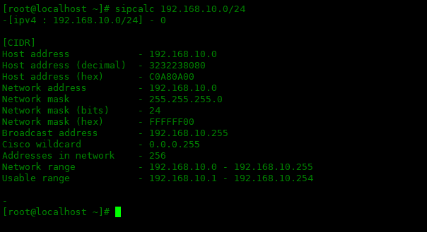 Linux中如何使用Sipcalc计算IP子网Linux中如何使用Sipcalc计算IP子网