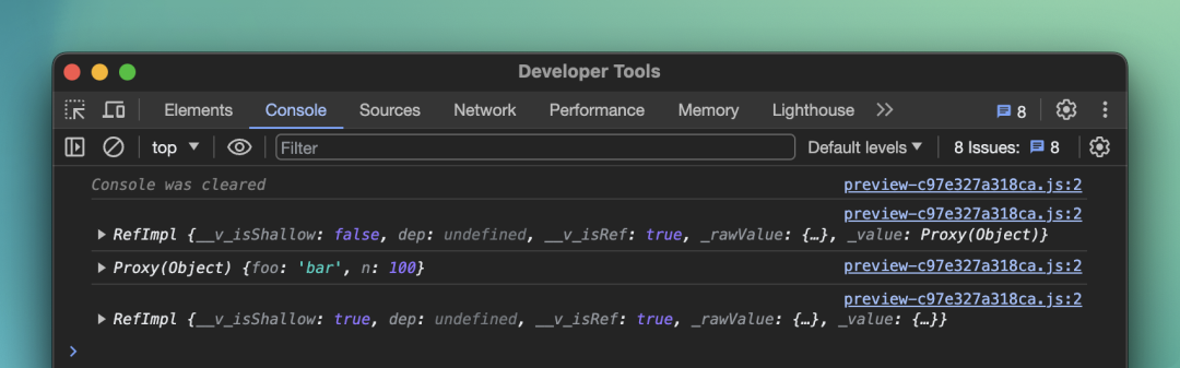 在 Console 中更直观地展示 Reactive Objects_chrome enable custom formatters-CSDN博客